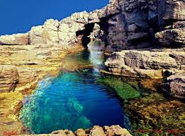 het natuurzwembad van sant antioco