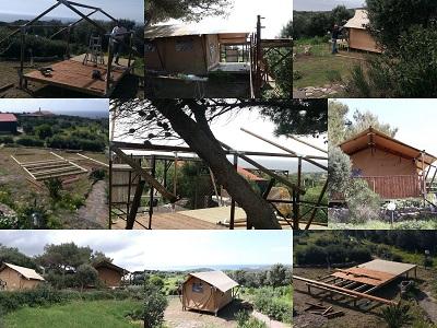 collage bouw 2020 bouw lodges 2020