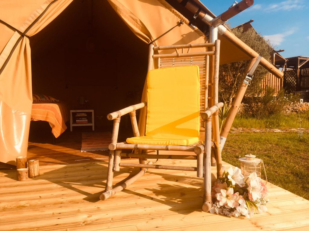 B&B in tent op Sardinie
